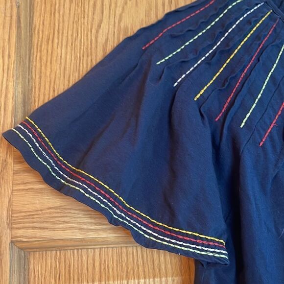 MAEVE ANTHROPOLOGIE Chamonix Embroidered Swing Top - Picture 7 of 12